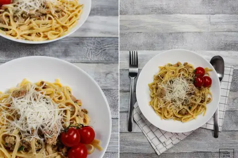 Spaghetti z tuńczykiem w Thermomixie: Szybki obiad w 15 minut
