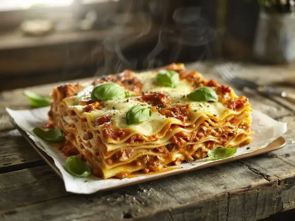 różne rodzaje makaronu do lasagne